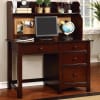 Omnus Executive Home Office Desk in Cherry Finish by Furniture of America - FOA-CM7905CH-DK - Image 1 of 0