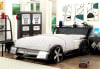 GT Racer Twin Bed in Silver/Gun Metal Finish by Furniture of America - FOA-CM7946-B - Image 2 of 0