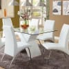 Wailoa 7 Piece Dining Room Set by Furniture of America - FOA-CM8370WH-T - Image 2 of 0