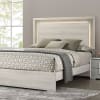 Lincolt 6 Piece Contemporary Bedroom Set in White Wash/Stone Gray Finish by Furniture of America - FOA-FM7201WH - Image 2 of 0
