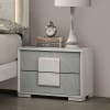 Lincolt 6 Piece Contemporary Bedroom Set in White Wash/Stone Gray Finish by Furniture of America - FOA-FM7201WH - Image 5 of 0