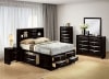 Zosimo 6 Piece Bedroom Set in Black Finish by Furniture of America - FOA-FM7210BK - Image 1 of 0
