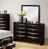 Zosimo Transitional Bed in Black Finish by Furniture of America - FOA-FM7210BK-B - Image 3 of 0