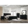Louis Philippe 6 Piece Bedroom Set in Black Finish by Furniture of America - FOA-FM7866BK - Image 1 of 0