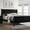 Louis Philippe 6 Piece Bedroom Set in Black Finish by Furniture of America - FOA-FM7866BK - Image 2 of 0