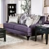 Sisseton 2 Piece Sofa Set in Purple by Furniture of America - FOA-SM2208 - Image 3 of 0