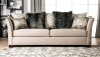 Hampden 2 Piece Sofa Set in Beige by Furniture of America - FOA-SM2273 - Image 2 of 0