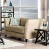 Monaghan 2 Piece Sofa Set in Camel by Furniture of America - FOA-SM2666 - Image 3 of 0