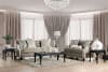 Ezrin Love&nbsp;Seat&nbsp;in&nbsp;Light Brown&nbsp;by&nbsp;Furniture&nbsp;of&nbsp;America&nbsp;- FOA-SM2668-LV - Image 2 of 0