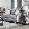 Nefyn 2 Piece Sofa Set in Gray by Furniture of America - FOA-SM2670 - Image 4 of 0