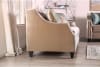 Elicia Love Seat in Champagne/Turquoise Finish by Furniture of America - FOA-SM2685-LV - Image 2 of 0