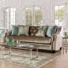 Elicia Sofa in Champagne/Turquoise Finish by Furniture of America - FOA-SM2685-SF - Image 1 of 0