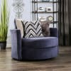 Griswold Chair in Navy Finish by Furniture of America - FOA-SM5151-CH - Image 1 of 0