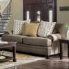 Augustina Love Seat in Light Brown by Furniture of America - FOA-SM5164-LV - Image 1 of 0