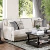 Osvaldo 2 Piece Sofa Set in Ivory by Furniture of America - FOA-SM5188 - Image 2 of 0