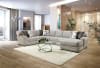 Walthamstow Sectional Sofa in Gray Finish by Furniture of America - FOA-SM5190 - Image 1 of 0