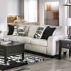 Barnett 2 Piece Sofa Set in Ivory by Furniture of America - FOA-SM5205IV - Image 3 of 0