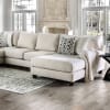 Abilene Sectional Sofa in Beige by Furniture of America - FOA-SM5206 - Image 2 of 0