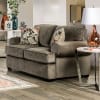 Jackie 2 Piece Sofa Set in Ash Brown by Furniture of America - FOA-SM6026 - Image 3 of 0
