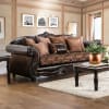 Elpis 2 Piece Sofa Set in Brown by Furniture of America - FOA-SM6404 - Image 2 of 0