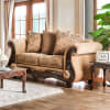 Nicanor Love Seat in Tan & Gold by Furniture of America - FOA-SM6407-LV - Image 1 of 0