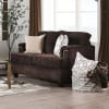 Brynlee 2 Piece Sofa Set in Chocolate by Furniture of America - FOA-SM6410 - Image 3 of 0