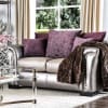 Benigno 2 Piece Sofa Set in Purple by Furniture of America - FOA-SM6412 - Image 3 of 0