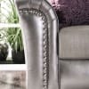 Benigno 2 Piece Sofa Set in Purple by Furniture of America - FOA-SM6412 - Image 4 of 0