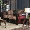 Quirino 2 Piece Sofa Set in Burgundy by Furniture of America - FOA-SM6415 - Image 3 of 0