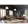 Quirino Love Seat in Burgundy by Furniture of America - FOA-SM6415-LV - Image 2 of 0