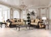 Aislynn Sofa&nbsp;in&nbsp;Gold/Espresso&nbsp;by&nbsp;Furniture&nbsp;of&nbsp;America&nbsp;-&nbsp;FOA-SM6423-SF - Image 2 of 0