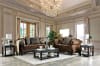 Tilde Love Seat in Brown/Dark Walnut by Furniture of America - FOA-SM6430-LV - Image 2 of 0
