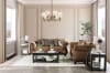 Tilde Love Seat in Brown/Dark Walnut by Furniture of America - FOA-SM6430-LV - Image 3 of 0