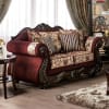 Matteo Love Seat in Burgundy/Brown Finish by Furniture of America - FOA-SM6433-LV - Image 1 of 0