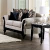 Molfetta 2 Piece Sofa Set in Light Brown/Black Finish by Furniture of America - FOA-SM7304 - Image 3 of 0