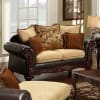 Doncaster 2 Piece Sofa Set in Espresso by Furniture of America - FOA-SM7430 - Image 3 of 0