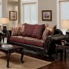 Ellis Sofa in Burgundy/Brown/Dark Cherry Finish by Furniture of America - FOA-SM7507N-SF - Image 1 of 0