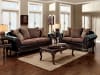 San Roque Sofa in Brown/Espresso/Dark Cherry Finish by Furniture of America - FOA-SM7635N-SF - Image 2 of 0