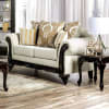 Delizia Love Seat in Cream Upholstery by Furniture of America - FOA-SM7748-LV - Image 1 of 0