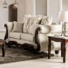 Giardino Love Seat in Brown/Walnut Finish by Furniture of America - FOA-SM7764-LV - Image 1 of 0