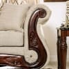Giardino Love Seat in Brown/Walnut Finish by Furniture of America - FOA-SM7764-LV - Image 2 of 0
