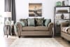 Jarauld 2 Piece Sofa Set in Dark Taupe by Furniture of America - FOA-SM8006 - Image 3 of 0