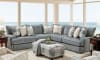 Eastleigh Sectional Sofa in Tan Finish by Furniture of America - FOA-SM8187 - Image 1 of 0