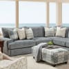 Eastleigh Sectional Sofa in Tan Finish by Furniture of America - FOA-SM8187 - Image 2 of 0