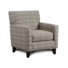 Parker Chair in Ivory with Crystal Pattern by Furniture of America - FOA-SM8563-CH-EC - Image 1 of 0