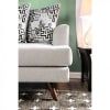 Blaenavon Love Seat in Silver by Furniture of America - FOA-SM8826-LV - Image 4 of 0