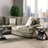 Senda Sectional Sofa in Taupe by Furniture of America - FOA-SM9107 - Image 2 of 0