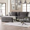 Sigge Sectional Sofa in Charcoal by Furniture of America - FOA-SM9109 - Image 2 of 0