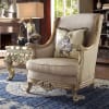 Victorian Antique Gold Wood Trim Sofa by Homey Design - HD-04-S - Image 3 of 0