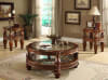 Traditional Cherry Finish 3 Piece Occasional Table Set by Homey Design - HD-1521 - Image 1 of 0